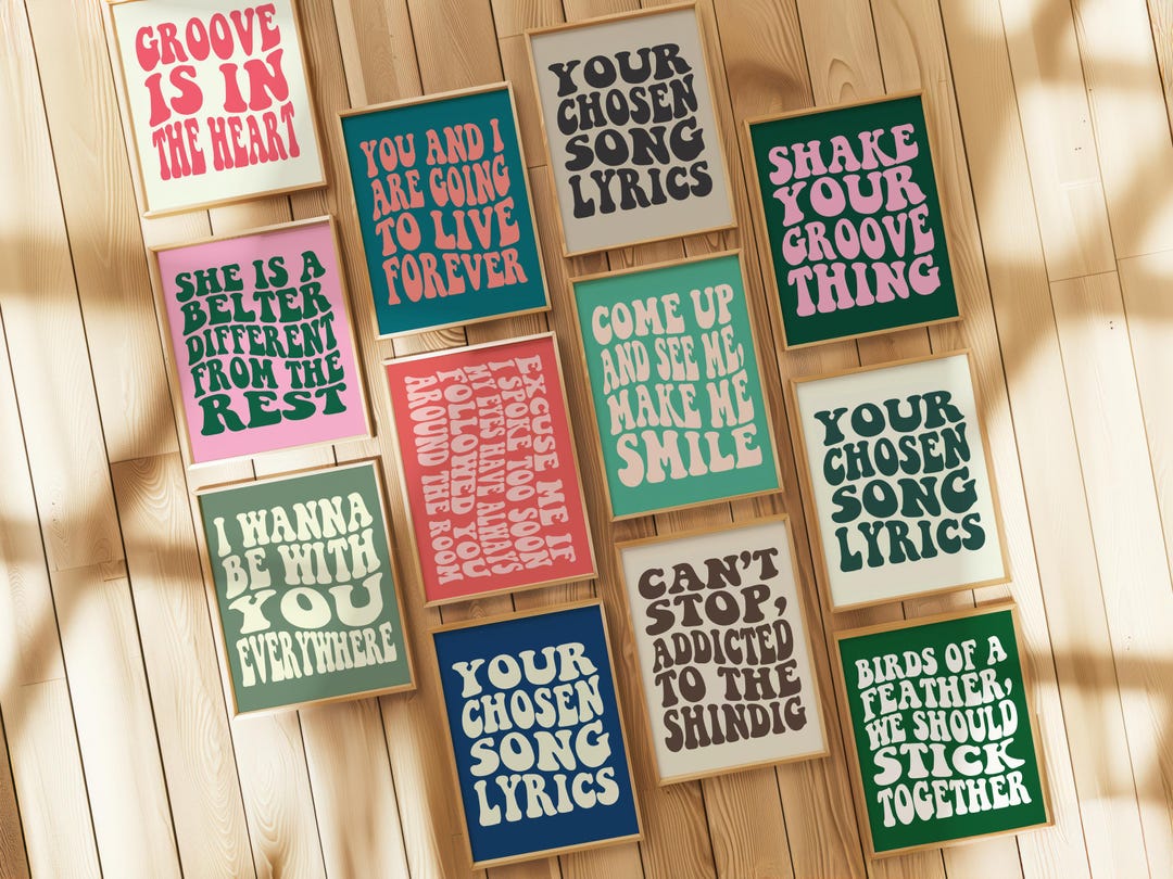 My favourite wall prints! cover photo collage