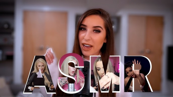 my FAV asmr-ists cover photo collage