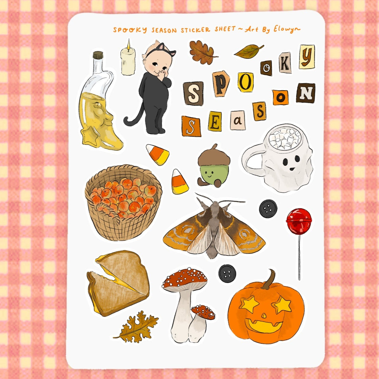 Stationery faves cover photo collage