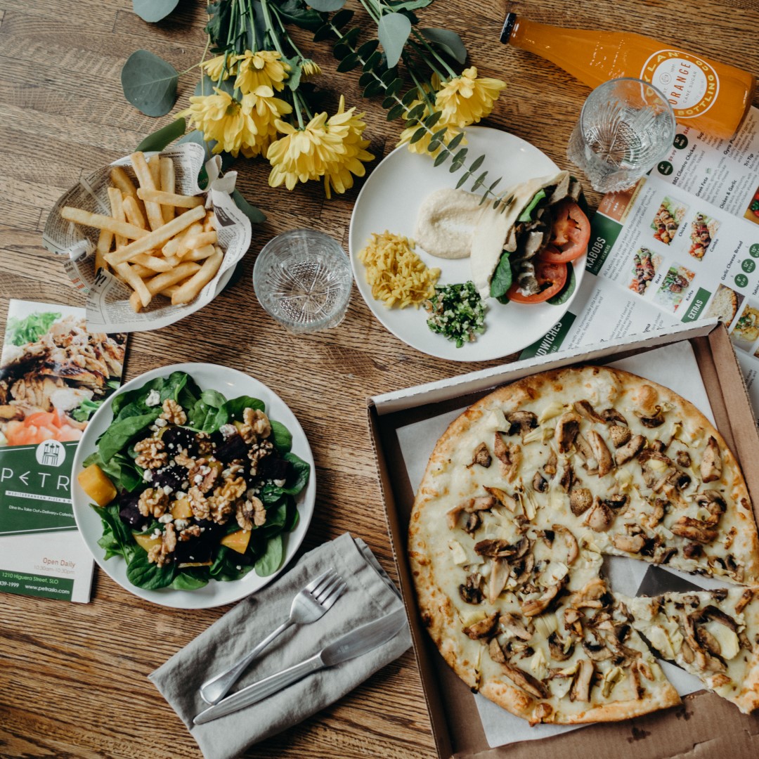 San Luis Obispo - places to eat and see cover photo collage