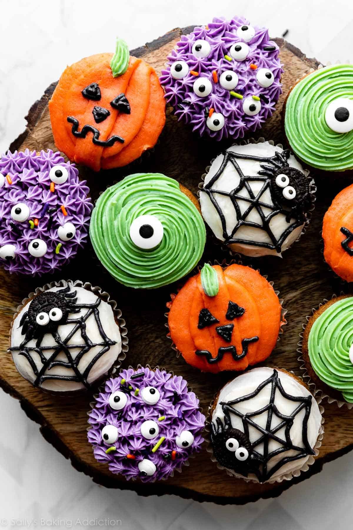 Halloween Cuisine & Spooky Good Treats cover photo collage