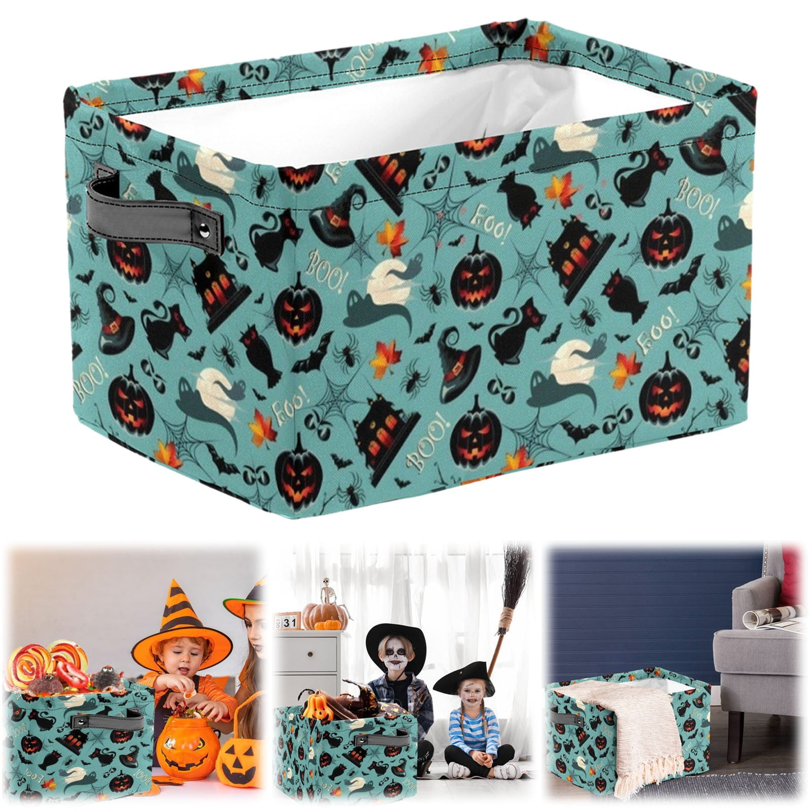 Boo basket ideas for her, him and kids! 👻 cover photo collage