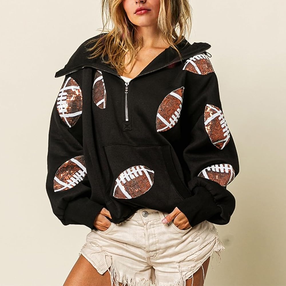 Cute Football Season Outfit + Game Day Essentials 🏈✨ cover photo collage