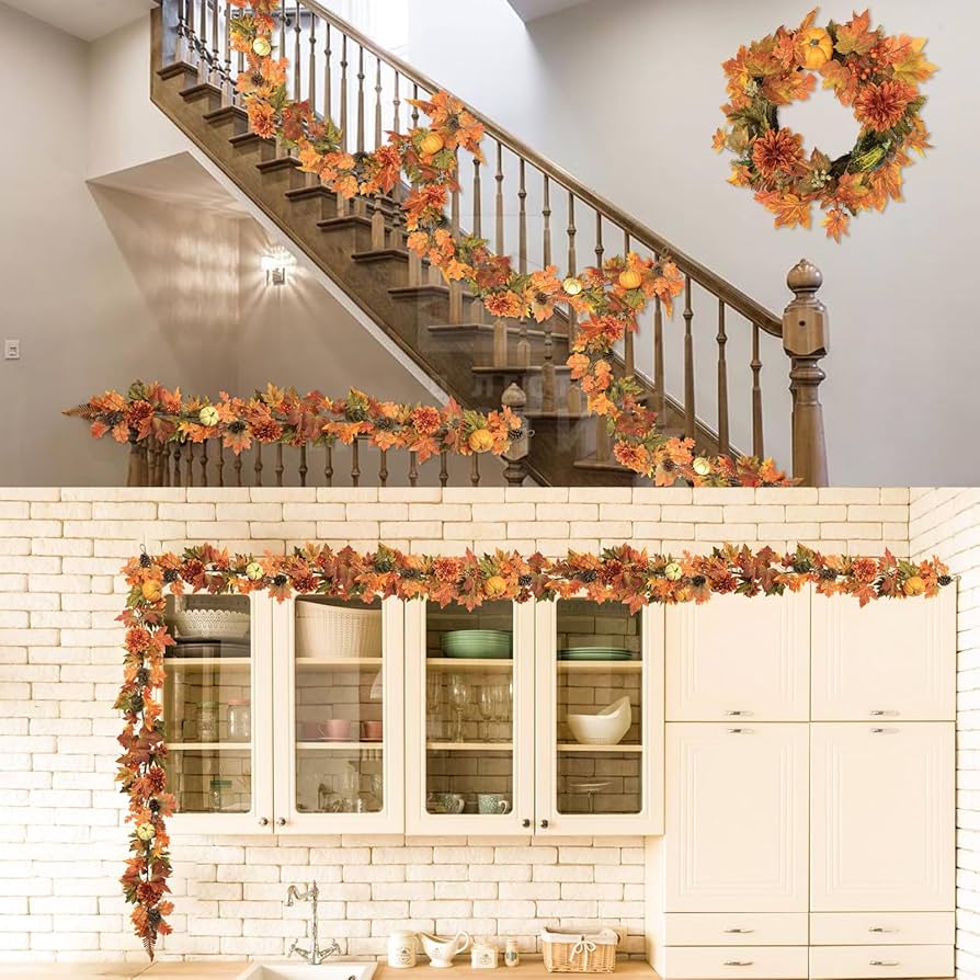 Affordable Fall/Autumn Indoor and Outdoor Decorations cover photo collage