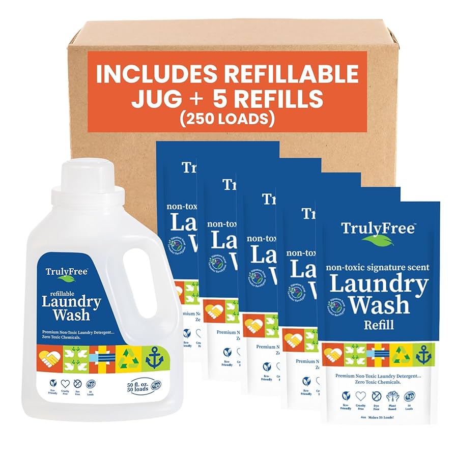 Low Tox Home (or at least trying my best) cover photo collage