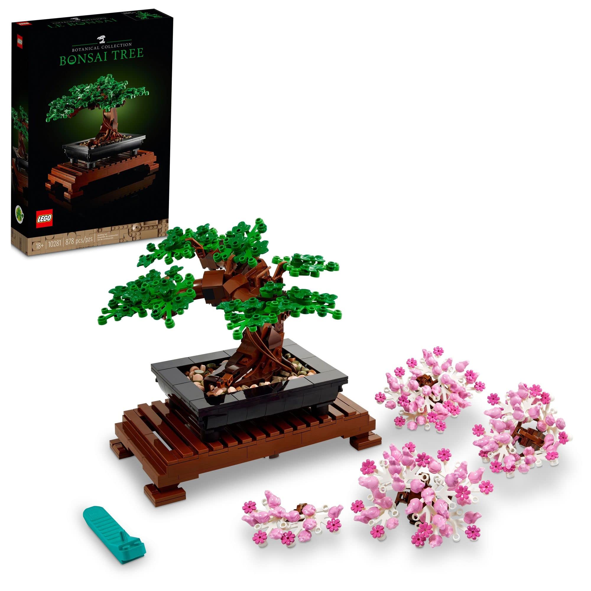 Lego botanical sets cover photo collage