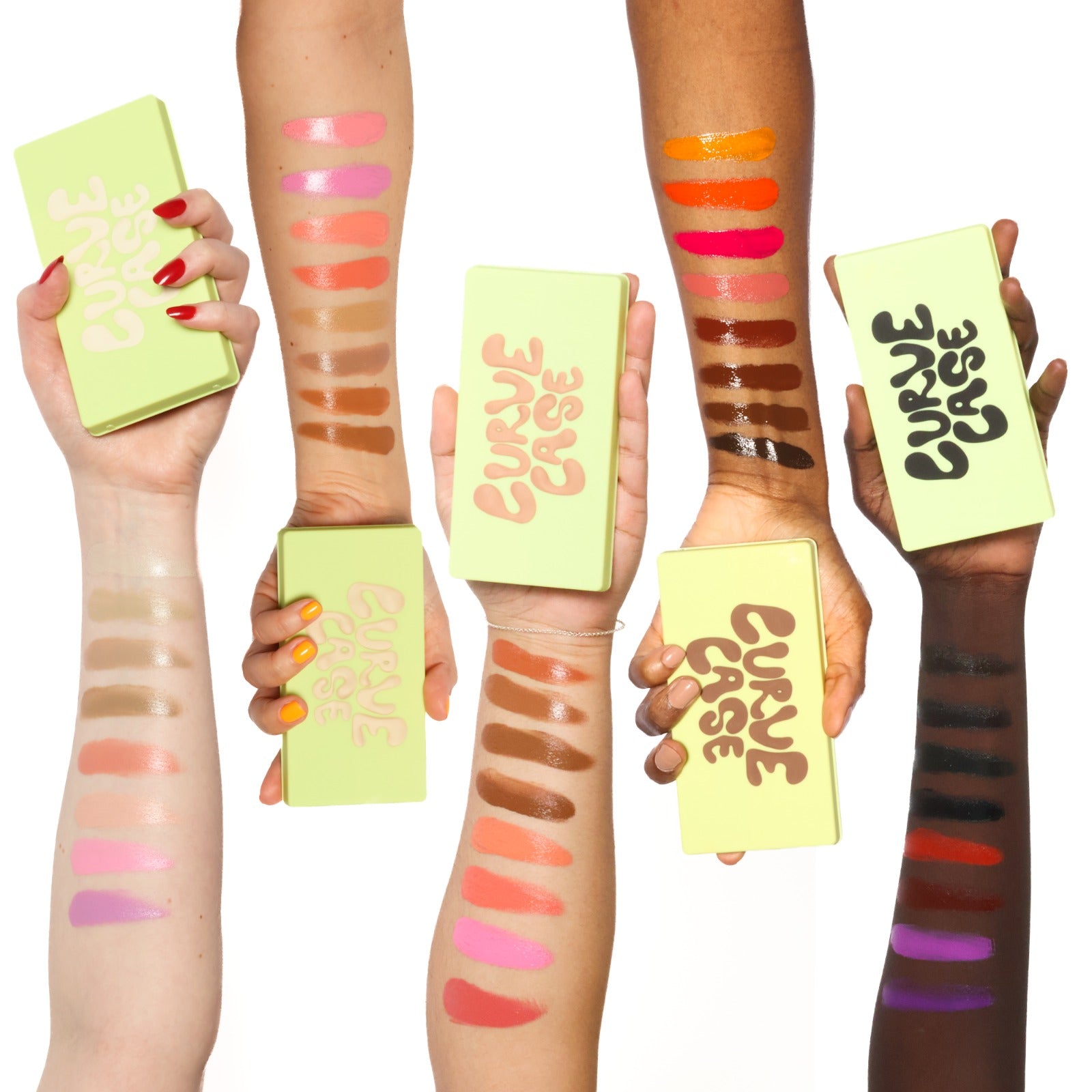 Beginner friendly makeup recommendations for dark skin girlies cover photo collage