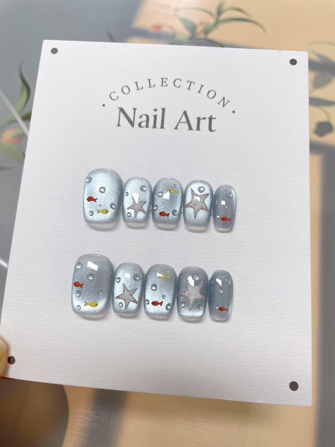 Etsy Press ons 💅 cover photo collage