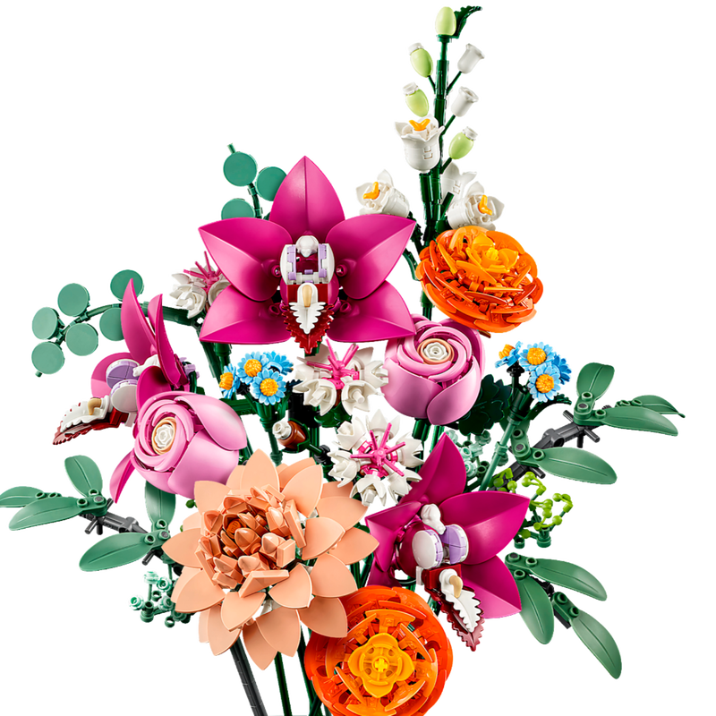 Say it with LEGO Flowers: Build Beautiful Bouquets That Last cover photo collage