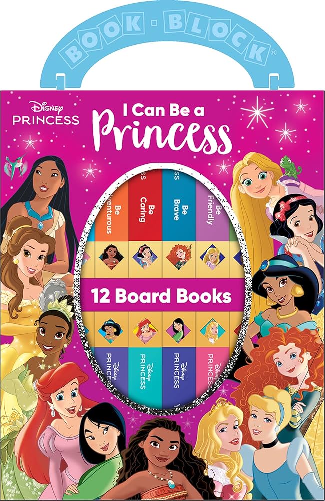 Disney Princess Books for Babies & Toddlers cover photo collage