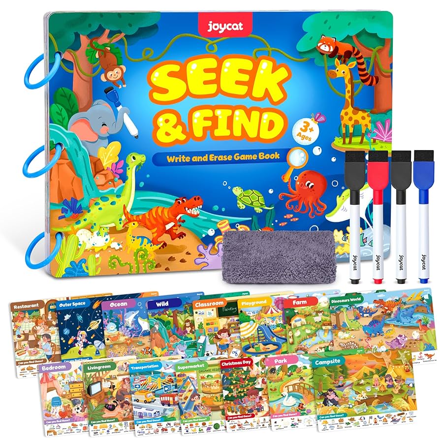Learning and Having Fun - Games for Preschoolers 🎲♟️ cover photo collage