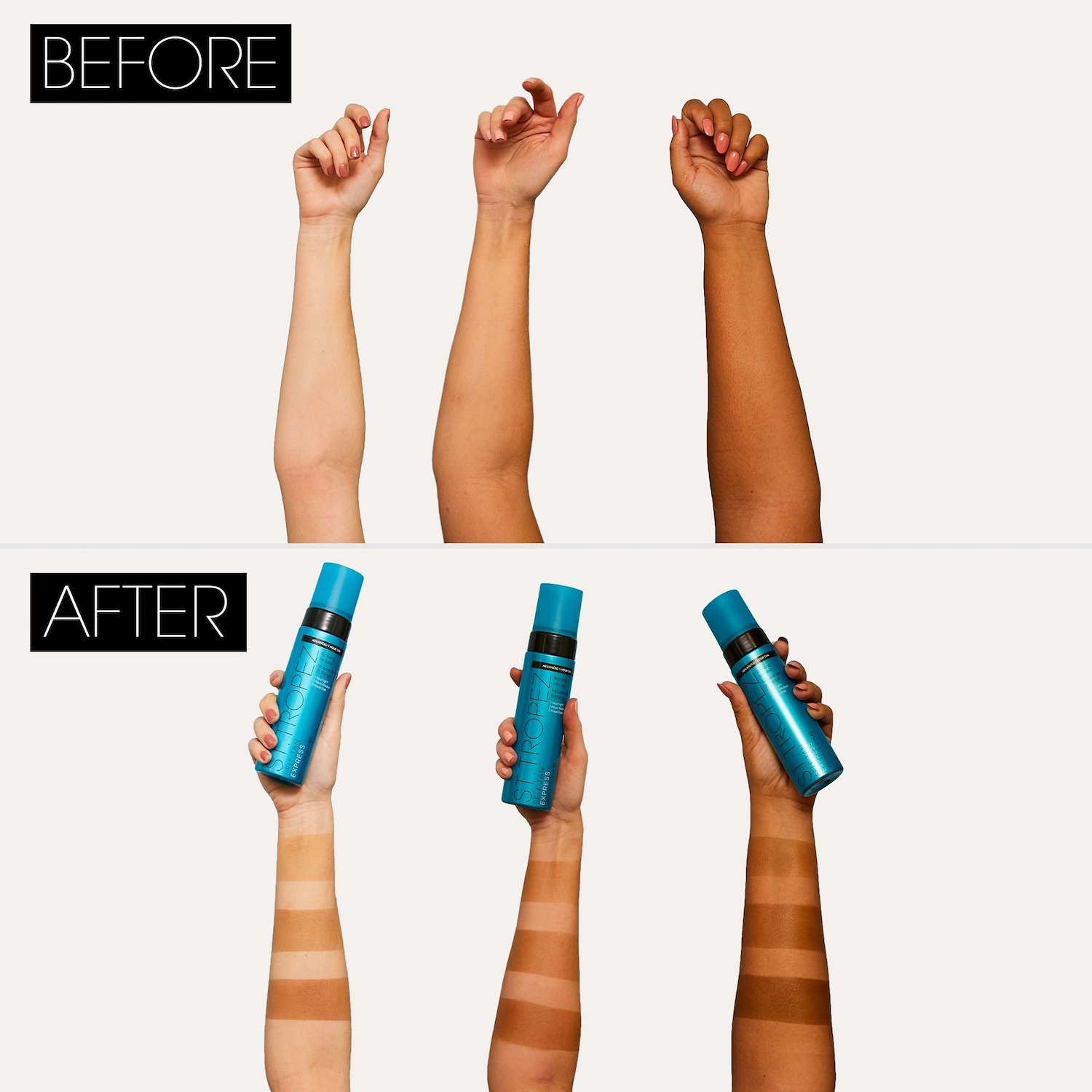 Self Tanners ☀️ cover photo collage