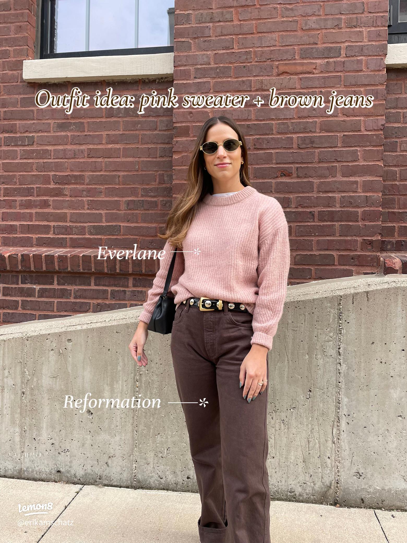 pink and brown dress combination this color combination reminds me of ice cream brown isn't normally a color I gravitate towards however, it does look really good with pastels pink, yellow & lilac are some