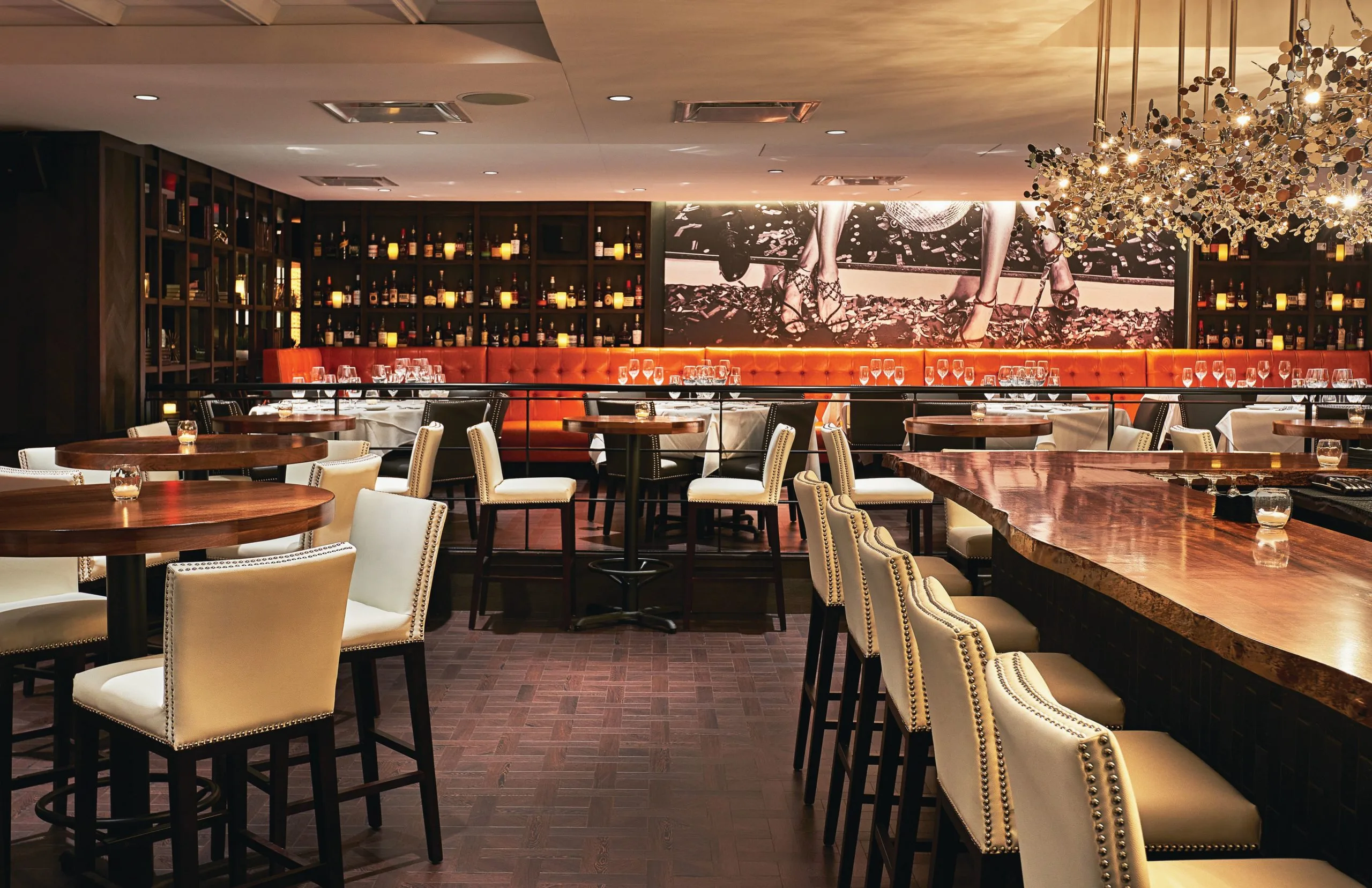 Champagne & Small Plates: Charlotte's Best Eats & Drinks cover photo collage