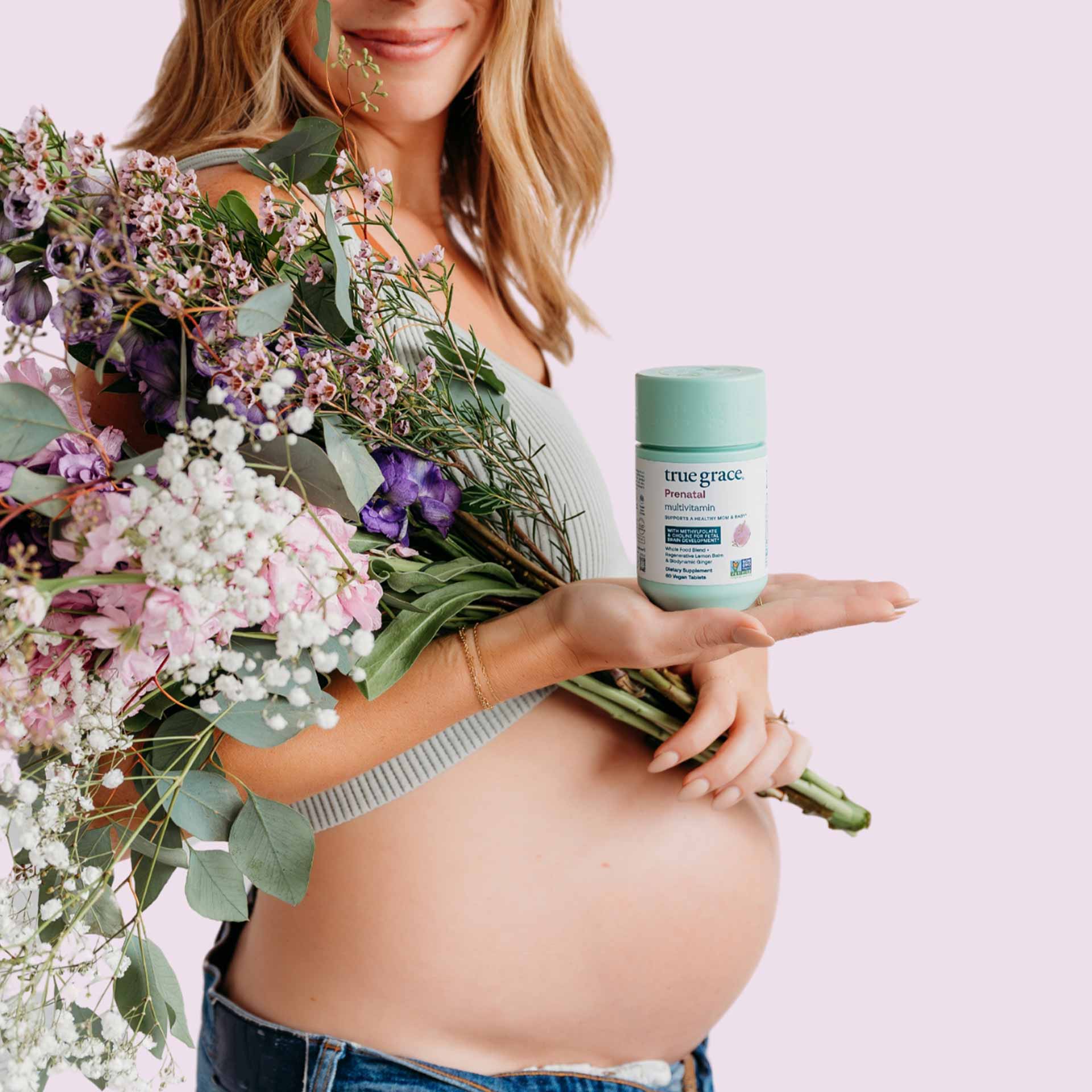 Pregnancy Essentials: Crunchy Mom Edition cover photo collage