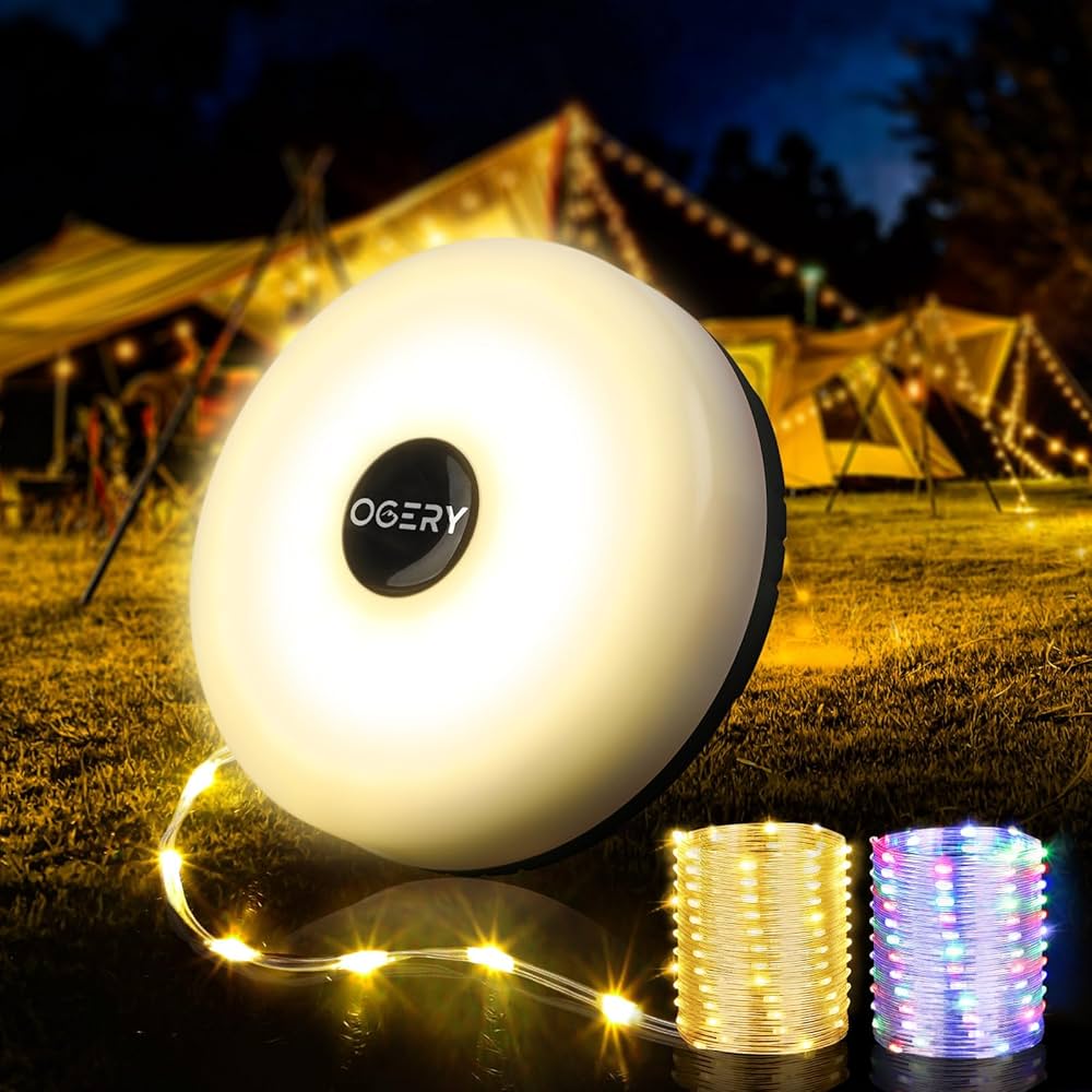 Camping must haves! cover photo collage