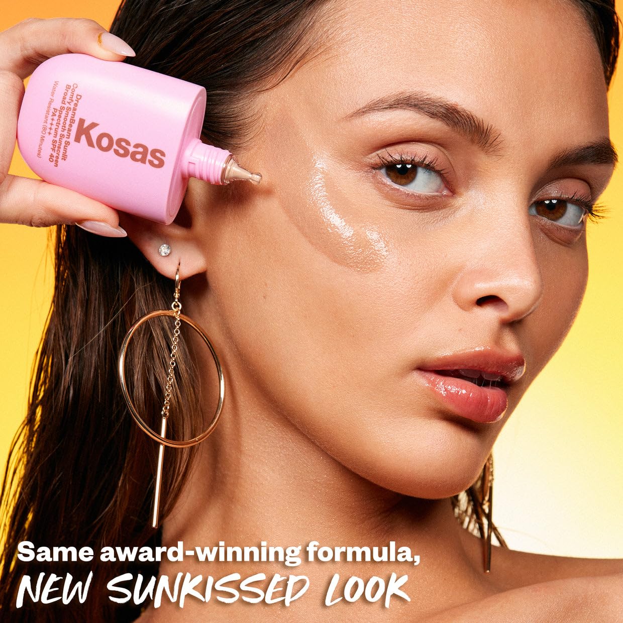 Beauty products cover photo collage