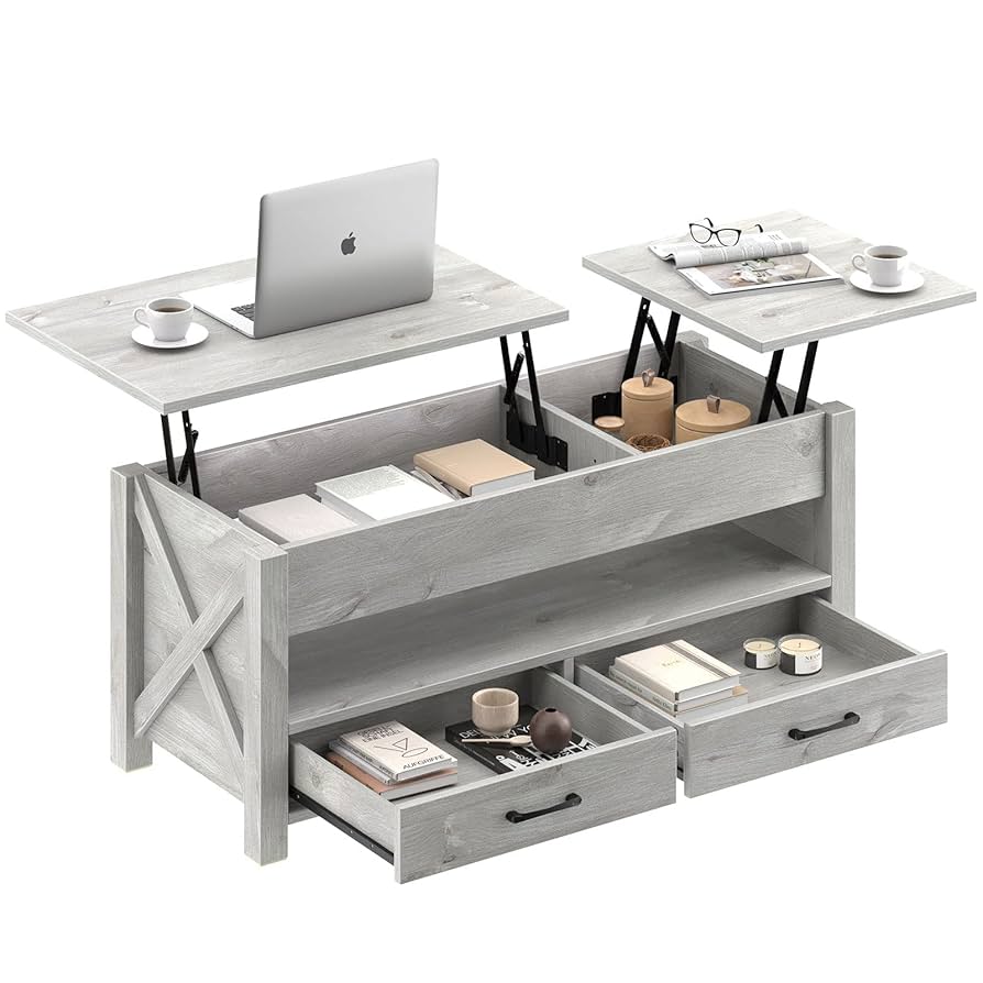 I wish I could buy everyone of these items! Style Meets Function: Storage-Friendly Tables and Desks! cover photo collage