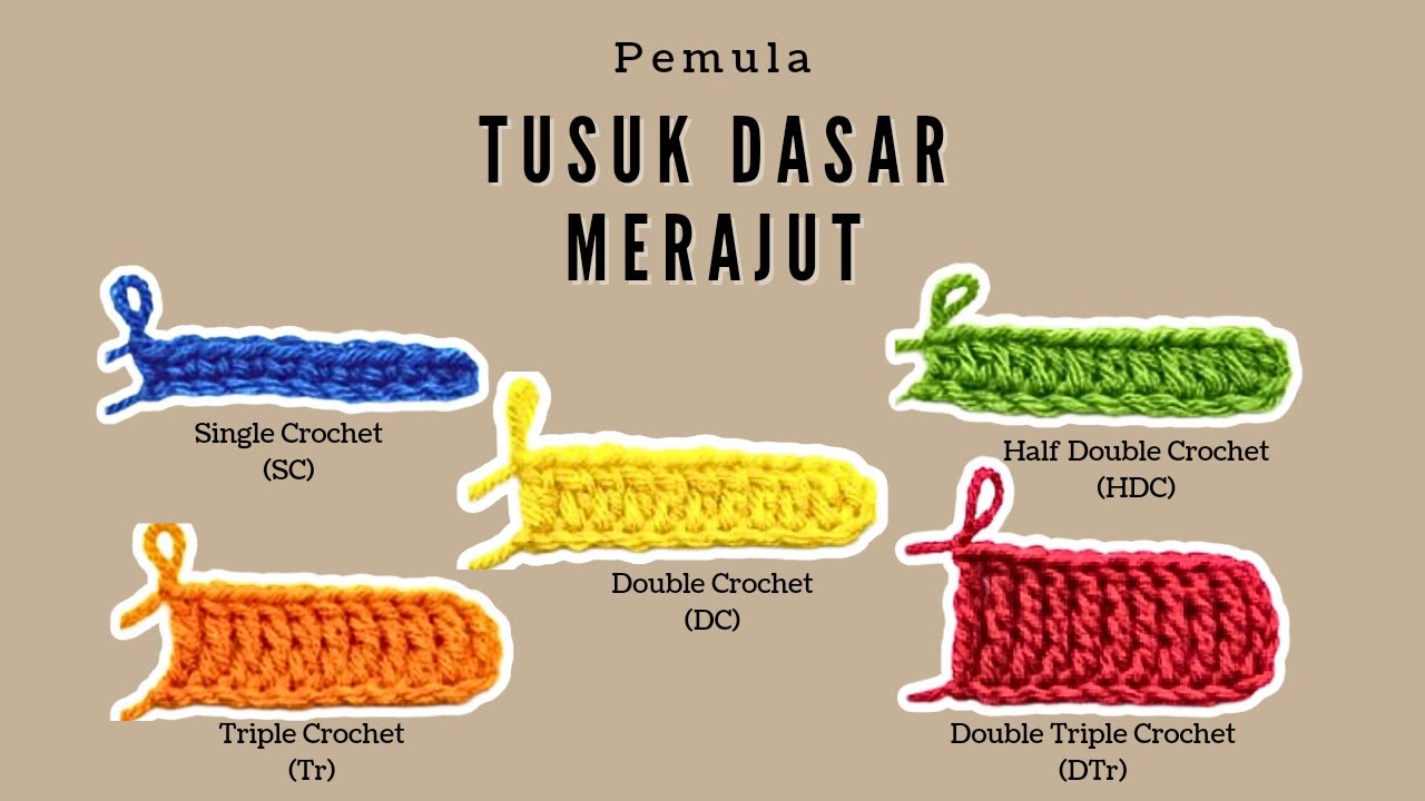 Tools Crochet for Beginner cover photo collage