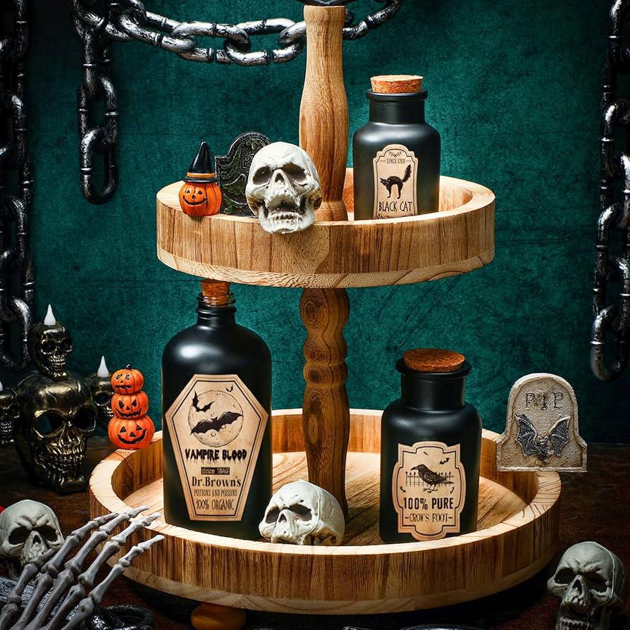 Halloween decor budget favorites cover photo collage