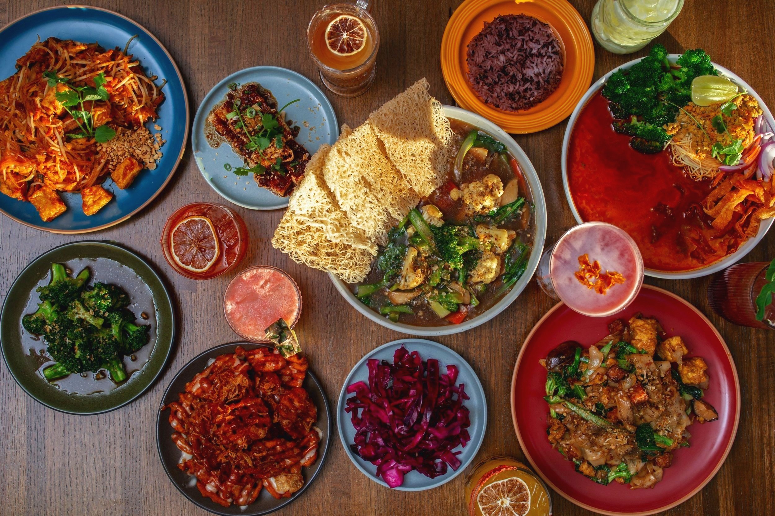 Vegan restaurants in Portland, Oregon cover photo collage