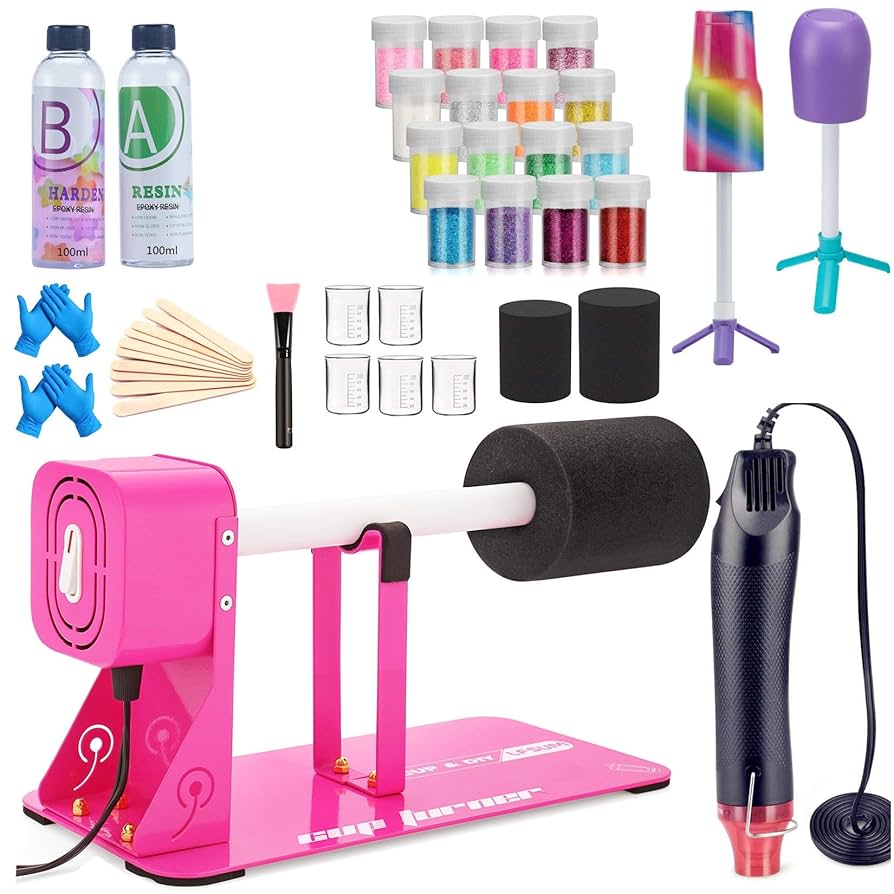 Must haves for getting started in resin art cover photo collage