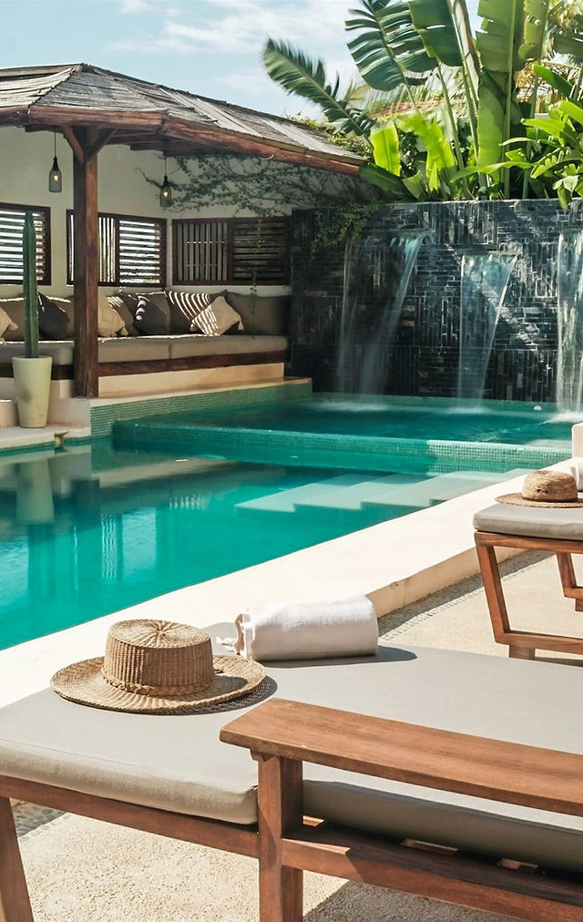 Puerto Escondido Healthy Living 🤍🌱 cover photo collage