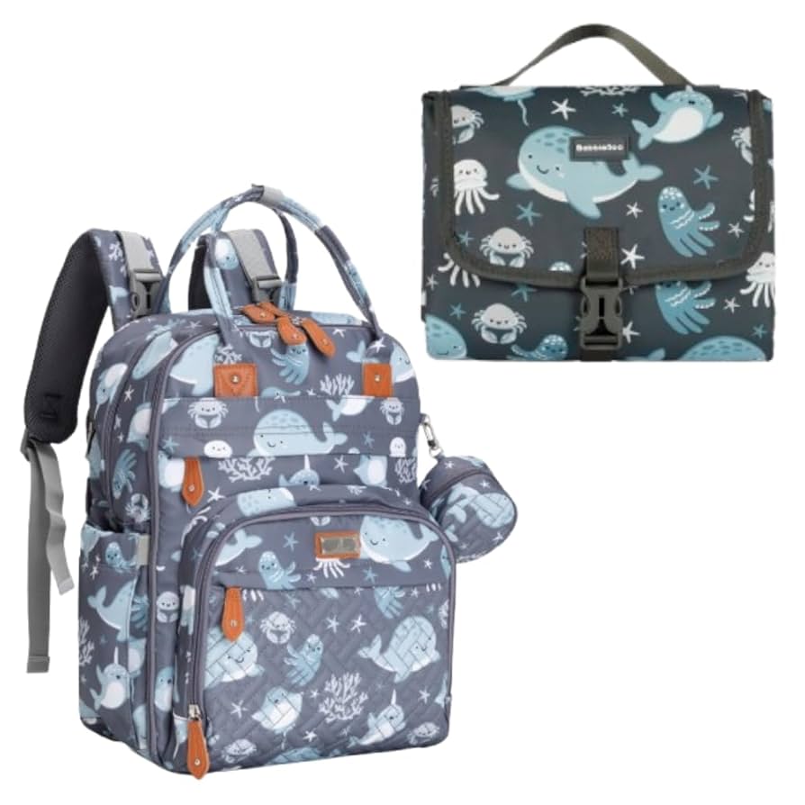 Travel Baby Essentials as a FTM cover photo collage
