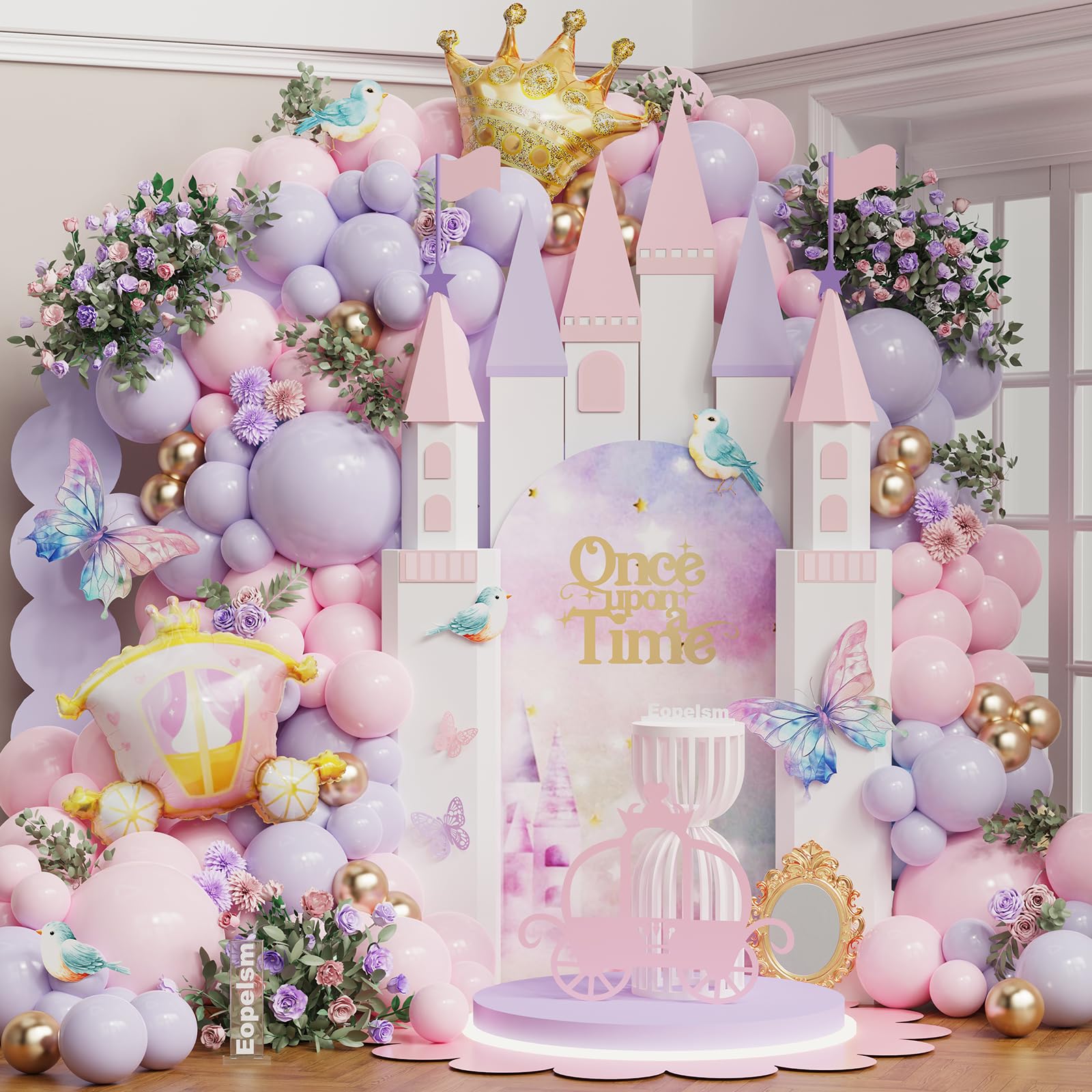 👑 Disney Princess Birthday Party Must-Haves (Decor, Games & Favors) cover photo collage
