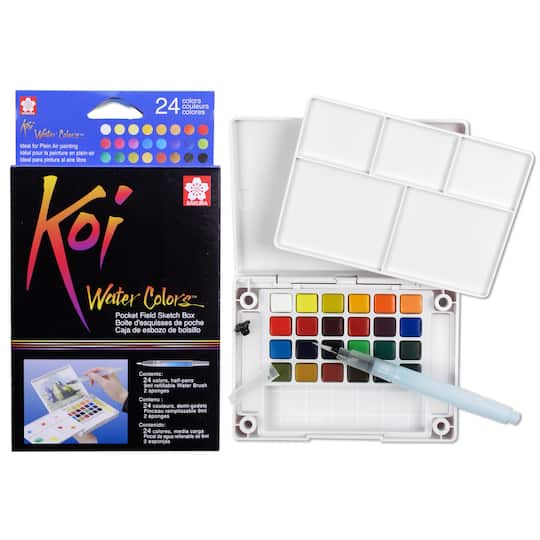 My Favorite Watercolor Paint Sets cover photo collage
