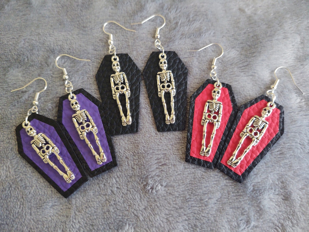 Halloween and Spooky Jewelry cover photo collage