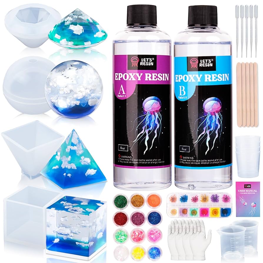 Resin Crafting Essentials cover photo collage
