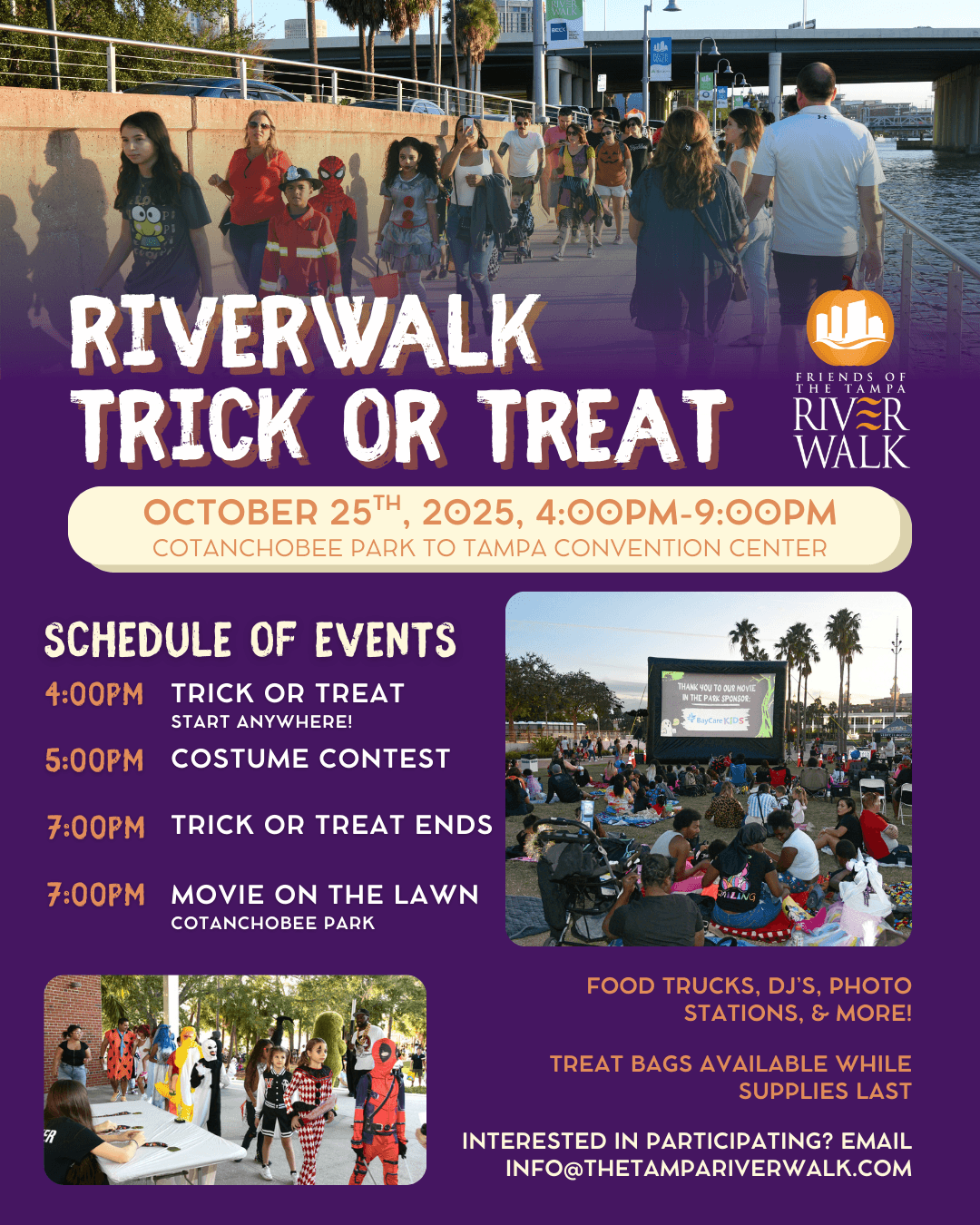 Tampa Fall Activities cover photo collage