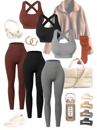 I like to move it move it!! (Fall Fitness Edition) cover photo collage