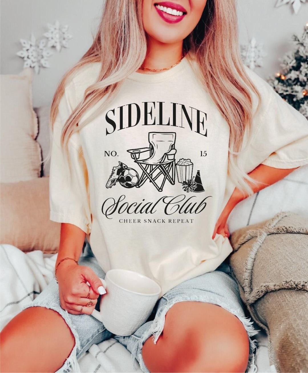 Cute Soccer Mom Shirts cover photo collage