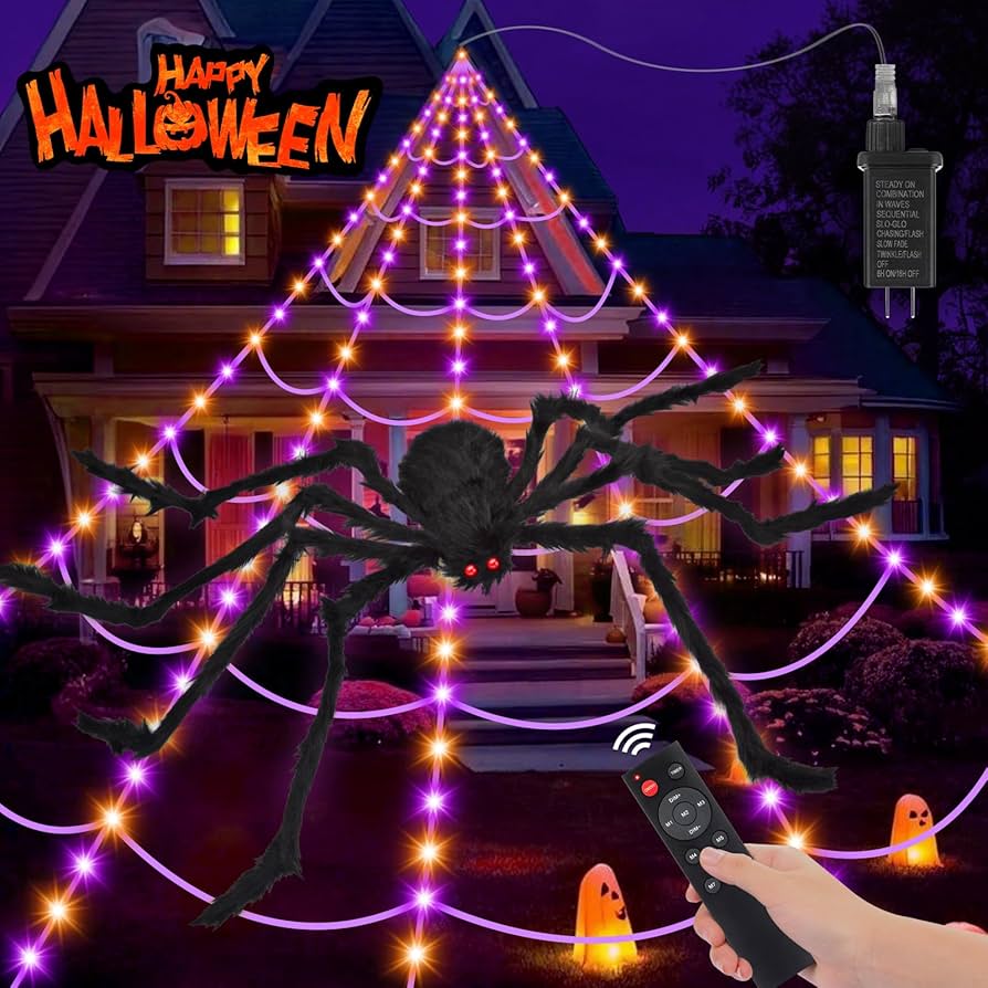 Halloween Outdoor Decorations cover photo collage