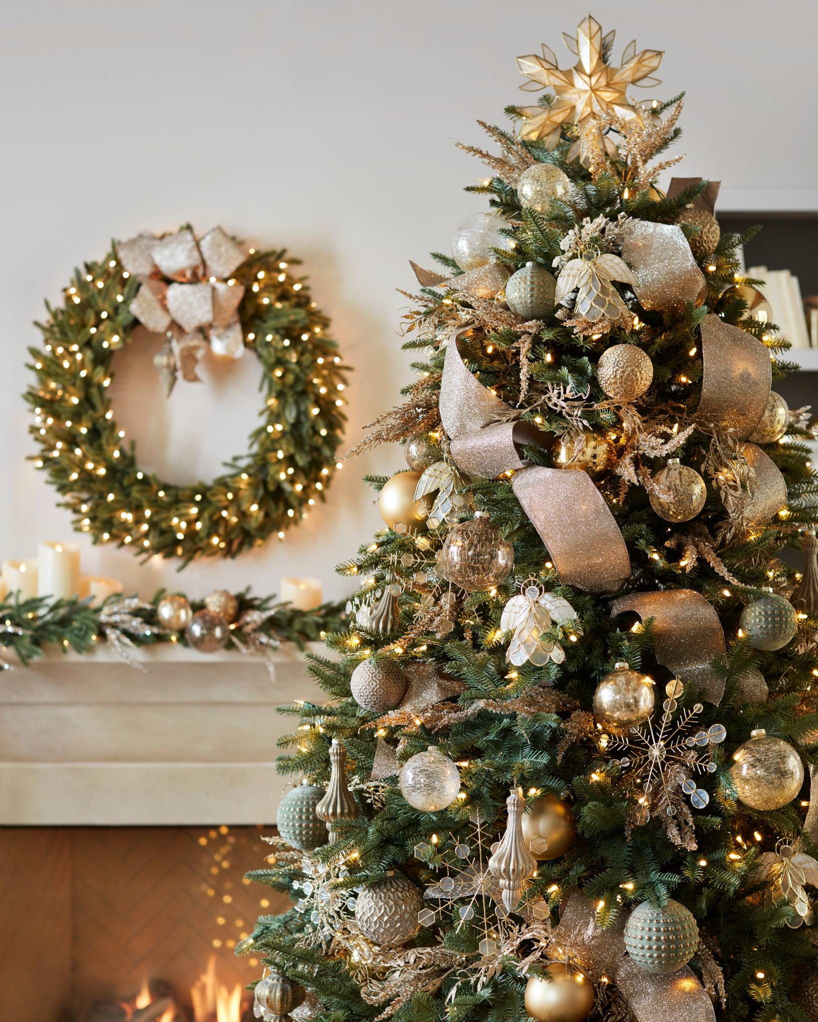 Unique Christmas Ornaments" cover photo collage