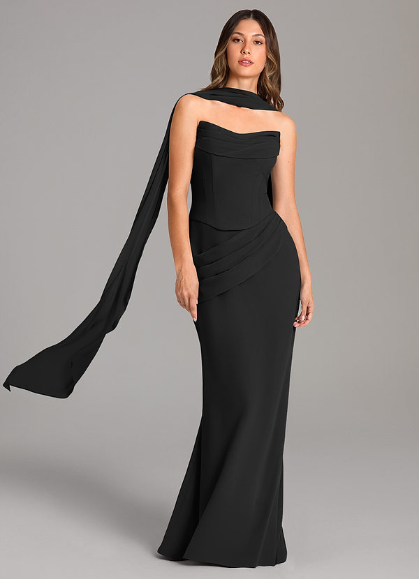 Black Bridesmaid Dresses cover photo collage