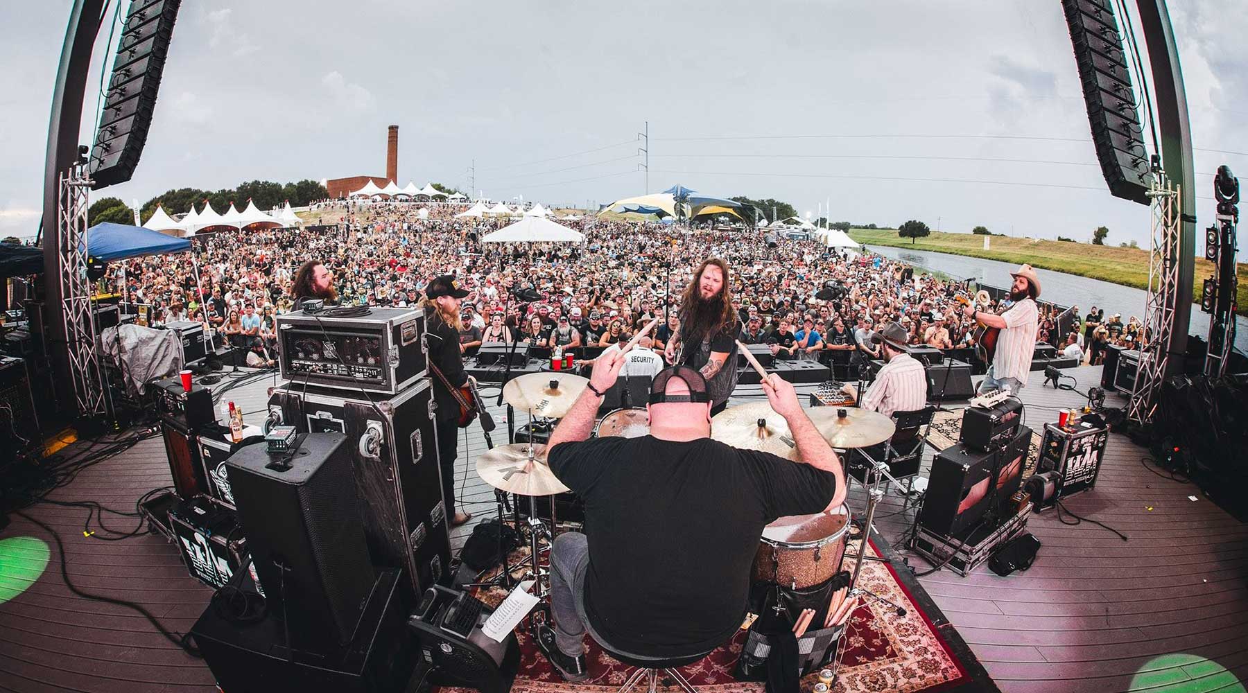Live Music + Cold Drinks + Good Times cover photo collage