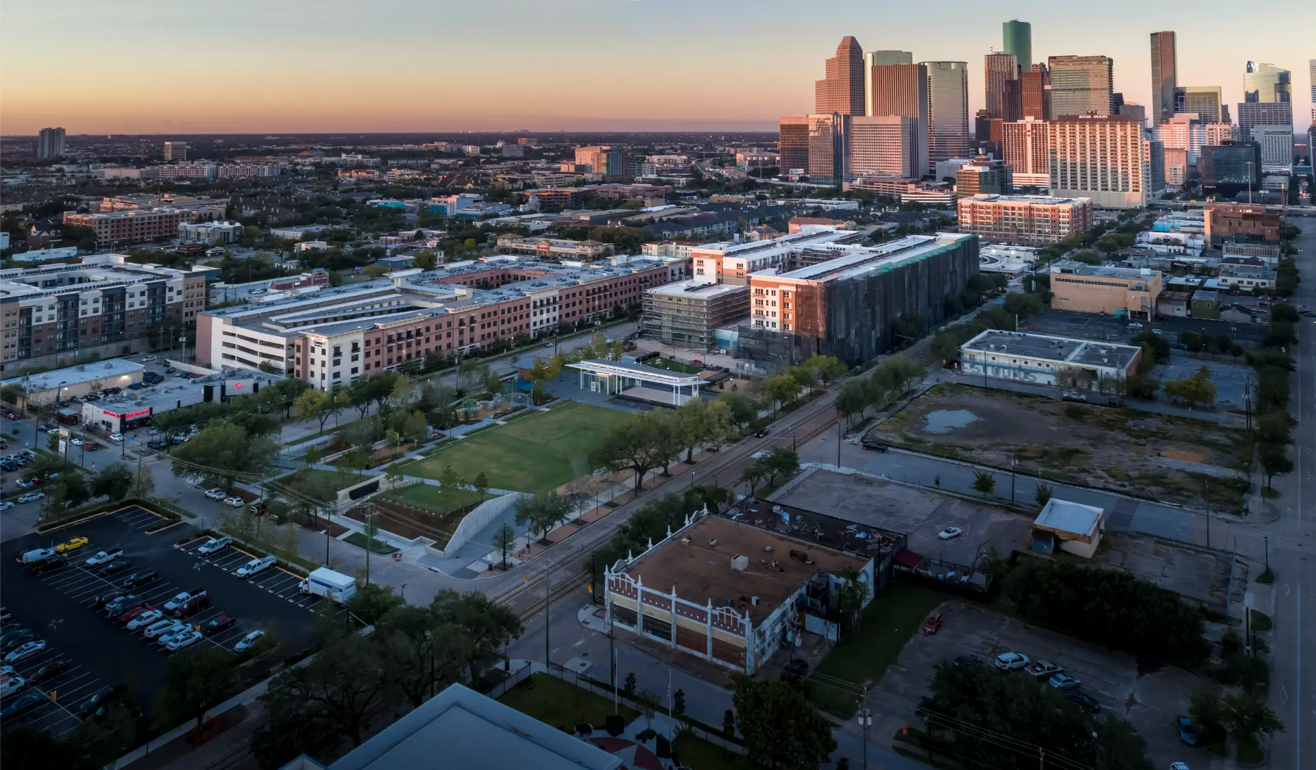 Houston Neighborhoods cover photo collage