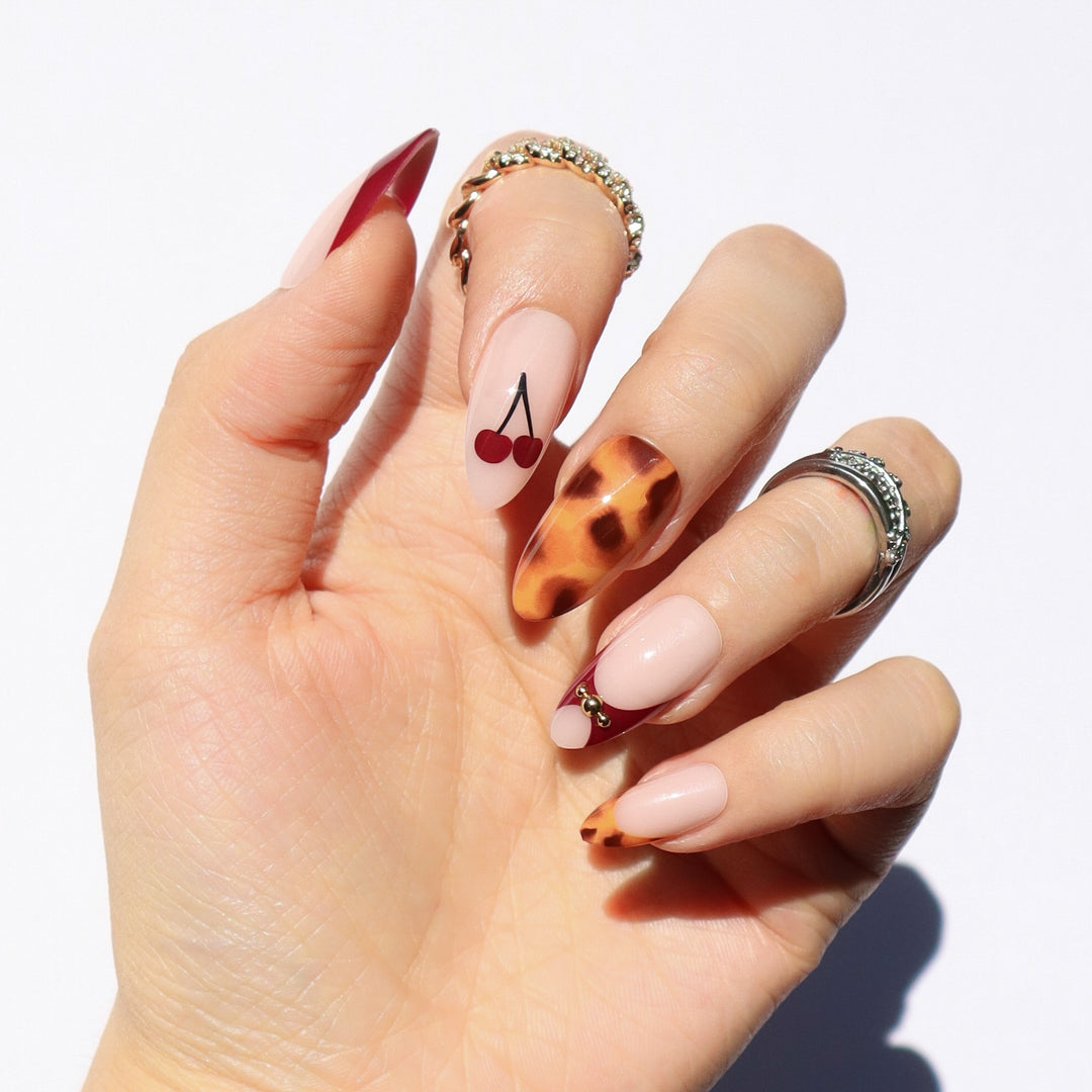 Press ons + nail care recs 💓 cover photo collage