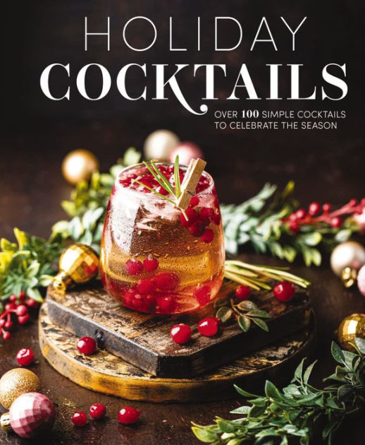 Festive Holiday Cocktail & Mocktail Books to Jingle and Mingle cover photo collage