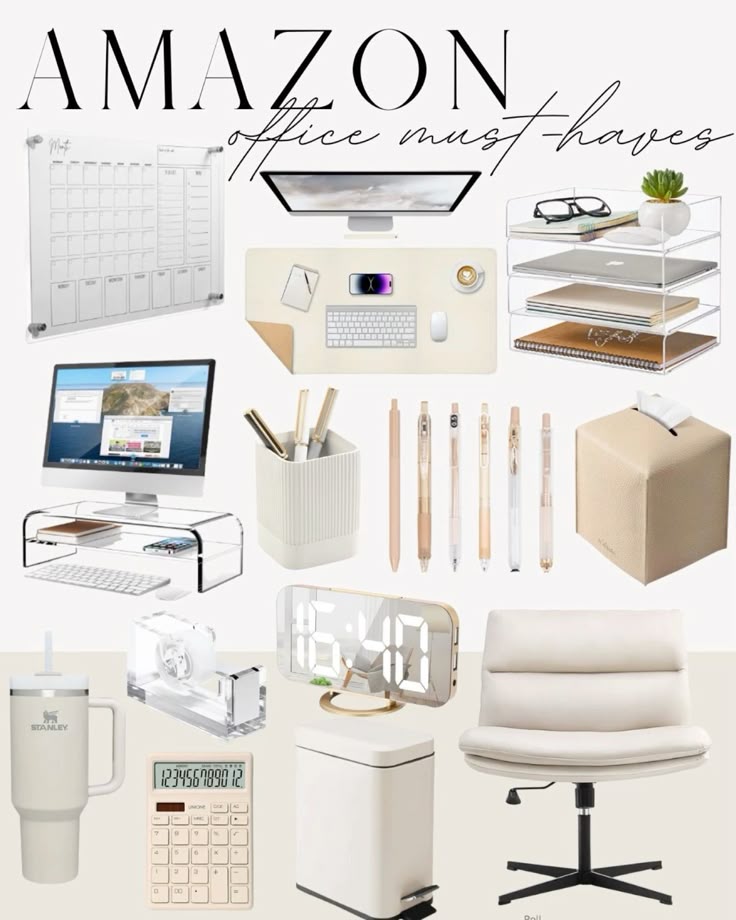 My “at home” pretty and functional office. cover photo collage