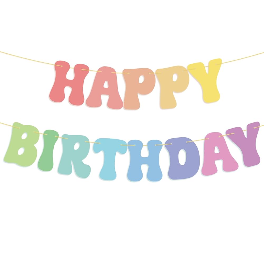 Loving this Pastel Rainbow Boho Party Theme! cover photo collage