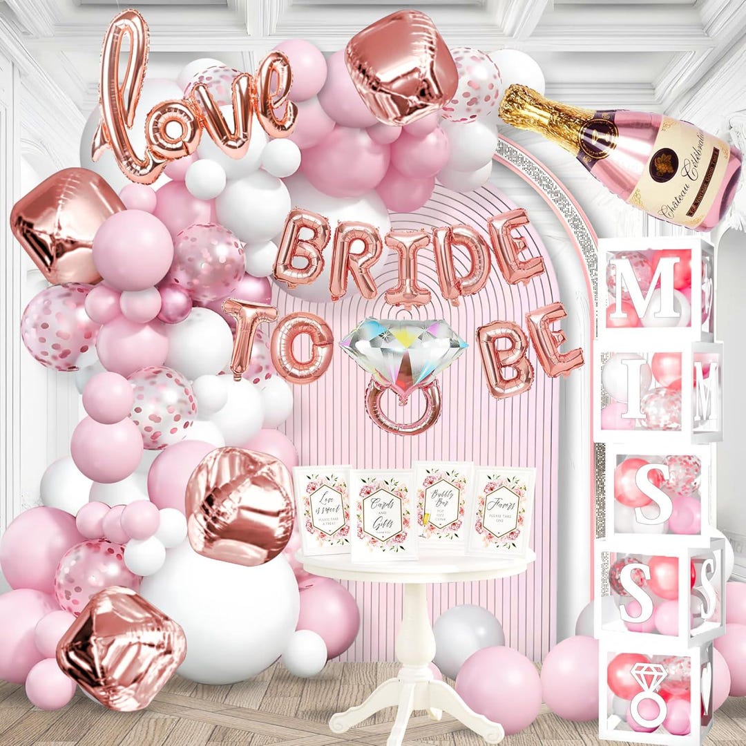 Bride to be decorations you’ll actually have fun with - Budget Friendly cover photo collage