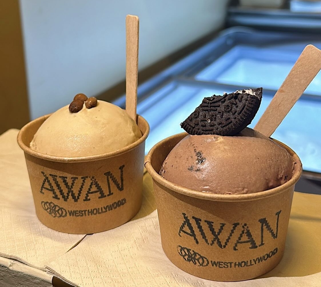 My favorite dairy free and vegan ice cream in Los Angeles cover photo collage