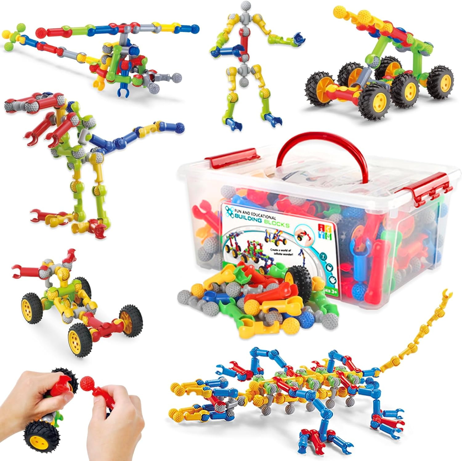 Build, Blast, & Play; toys for the boys! cover photo collage
