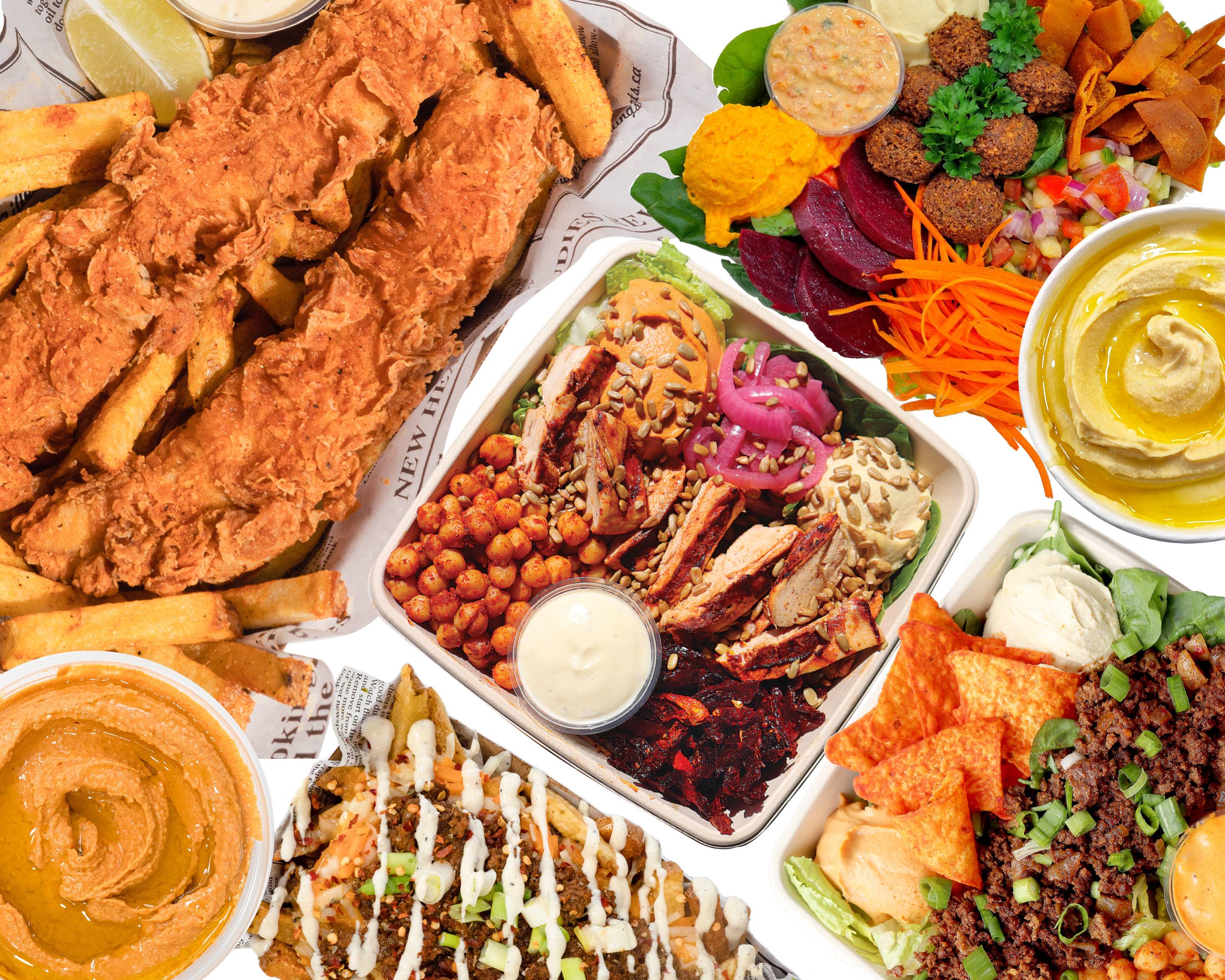 Halaal food in Vancouver! cover photo collage