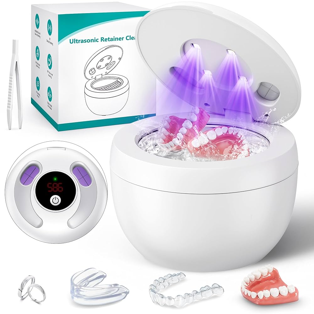 Night guard cleaning tips and tricks cover photo collage