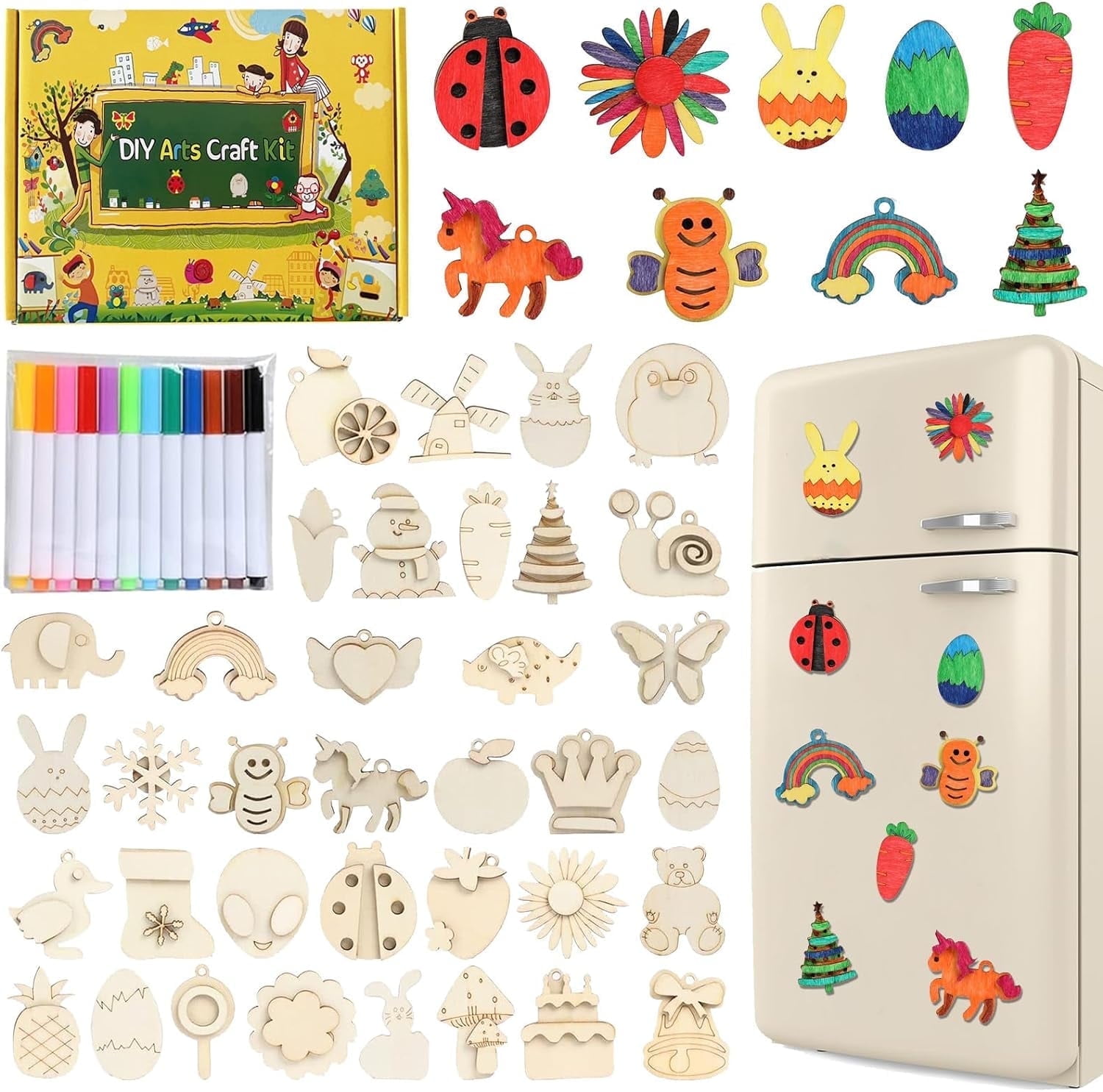 Arts and Crafts for Kids cover photo collage